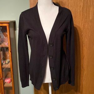 Merona black cardigan size medium
